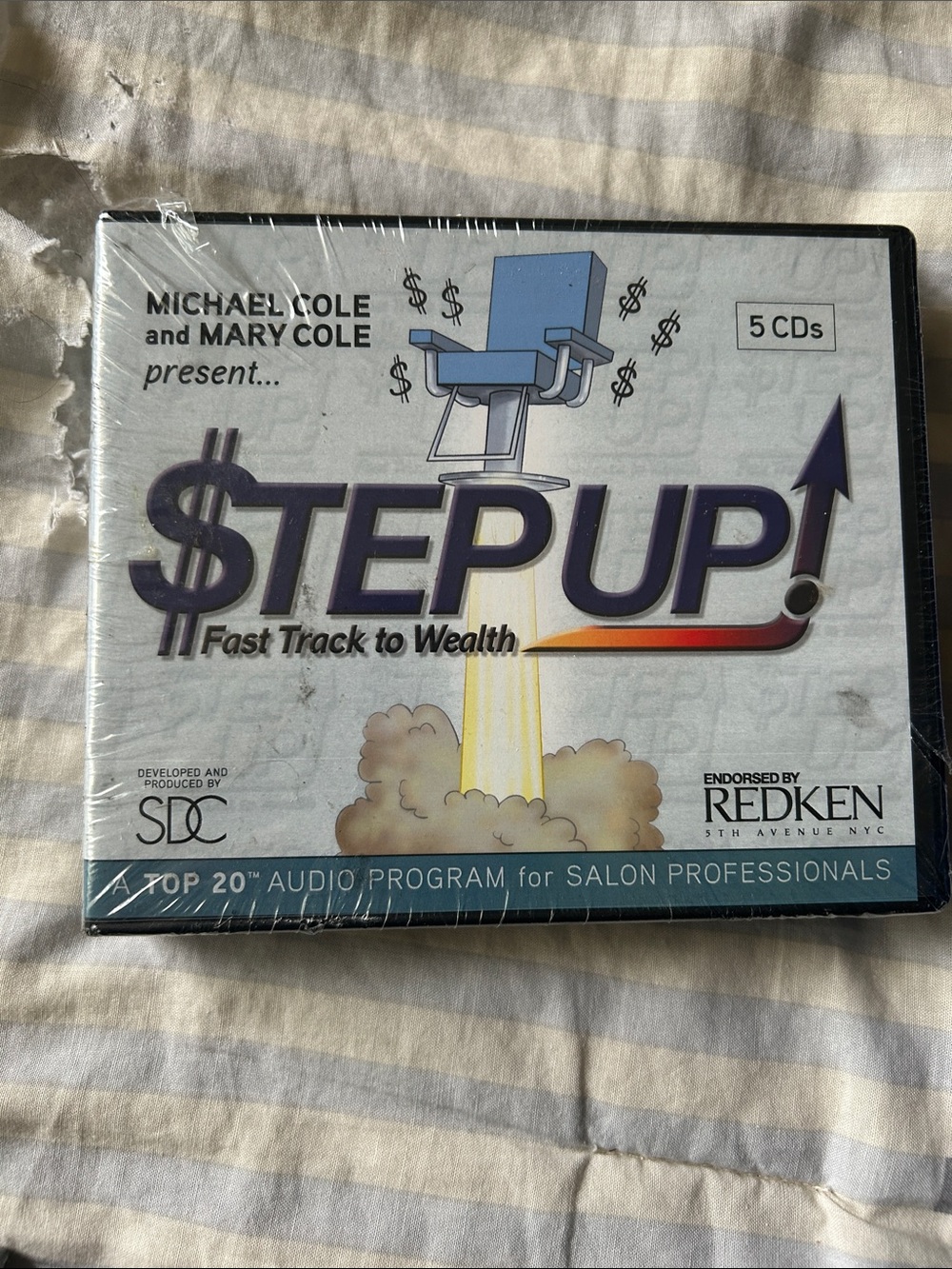 Redken STEP UP! Audio Program — Blue, Purple, White